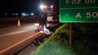 Vítima de atropelamento na BR-277 é identificada como Airton Correa