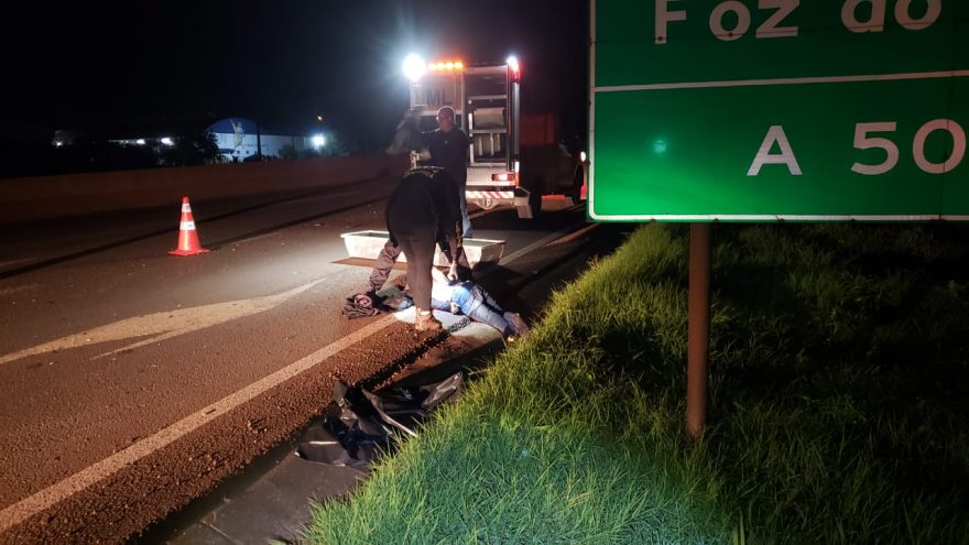 Vítima de atropelamento na BR-277 é identificada como Airton Correa
