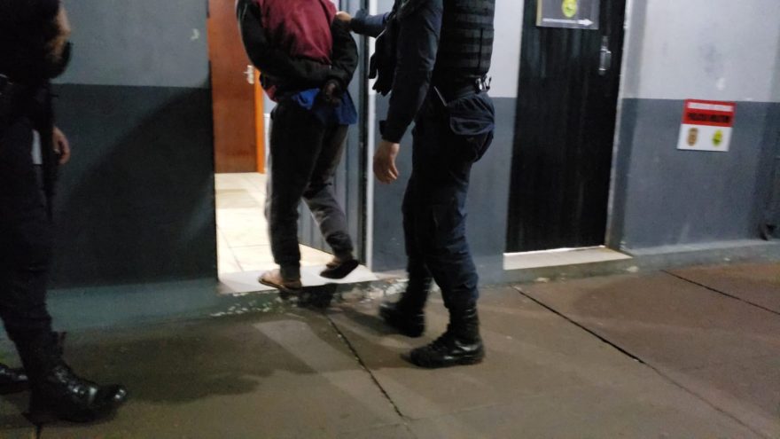 Suspeito de invadir e furtar residência é detido pela GM no Melissa