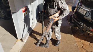 Choque apreende possível arma de fogo que teria sido usada para matar Jesus Tiburcio