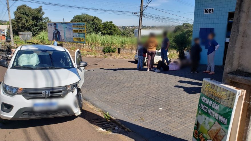 Criança fica ferida em acidente no bairro Coqueiral