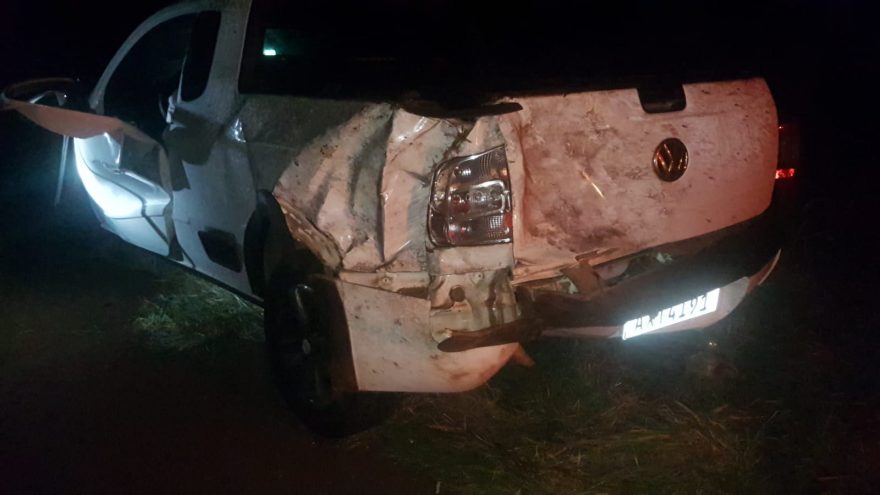 Capotamento na BR-369 deixa jovem ferido