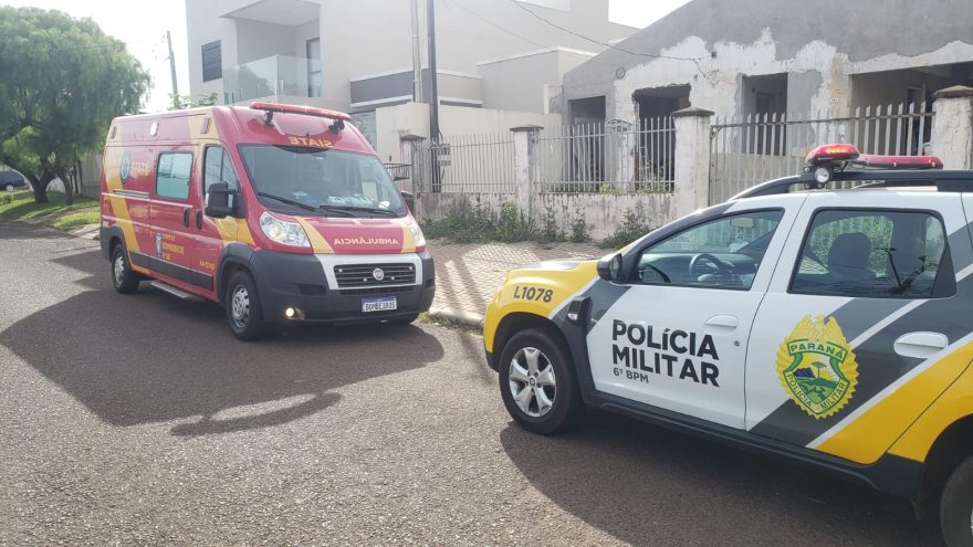 Vítima de agressão, mulher é socorrida no Jardim Nova Cidade