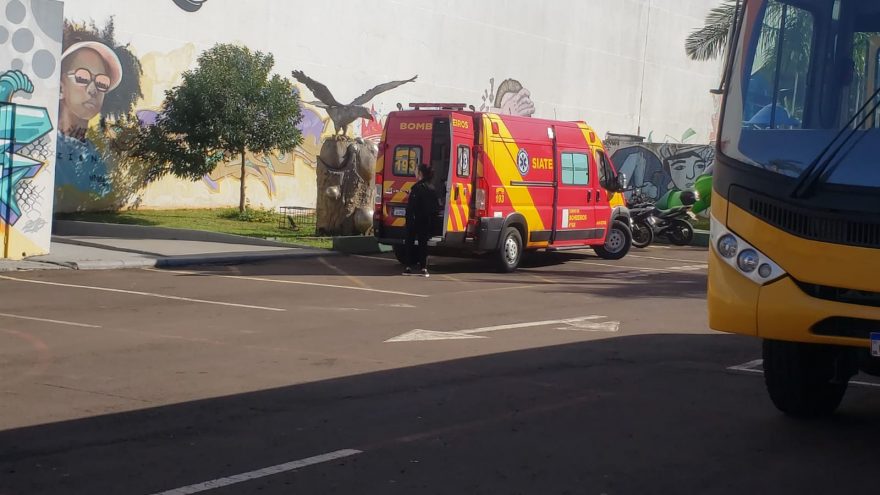 Apenado que prestava serviço para Secretaria de Cultura sofre queda e é socorrido pelo Siate