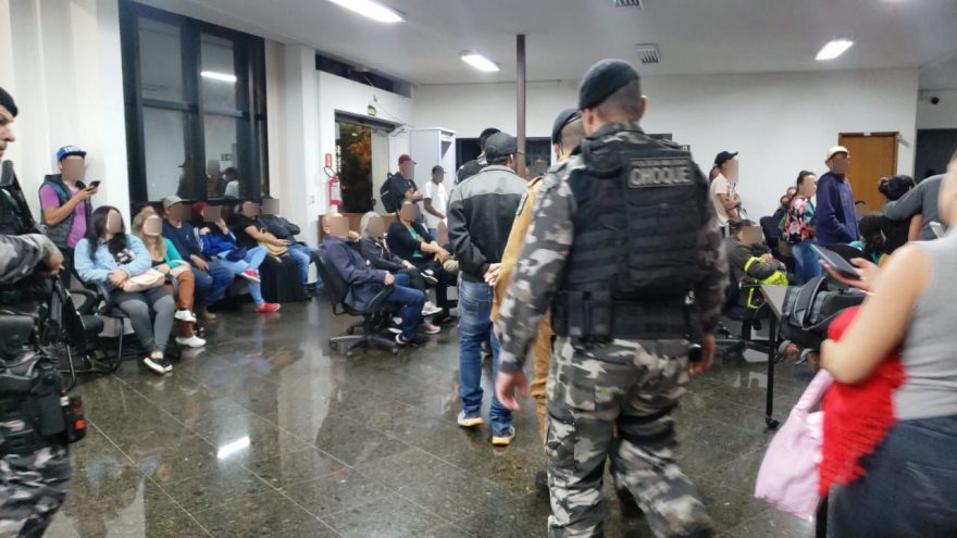 Choque detém homem na Câmara de Vereadores durante audiência pública