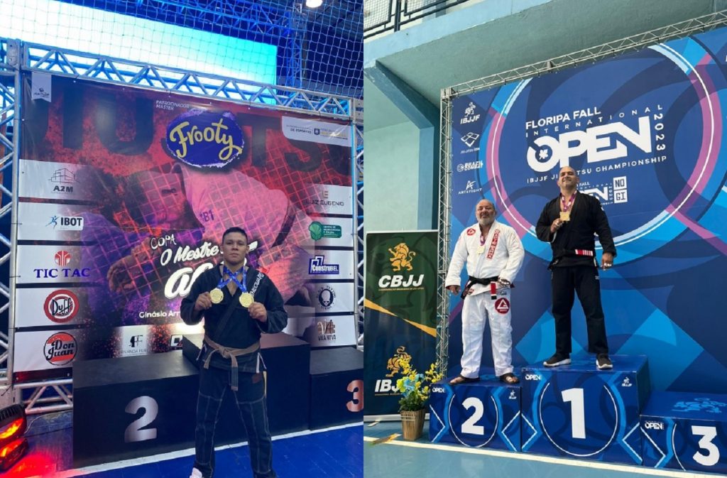 Cascavelense é vice-campeão no Floripa Open de Jiu-Jítsu