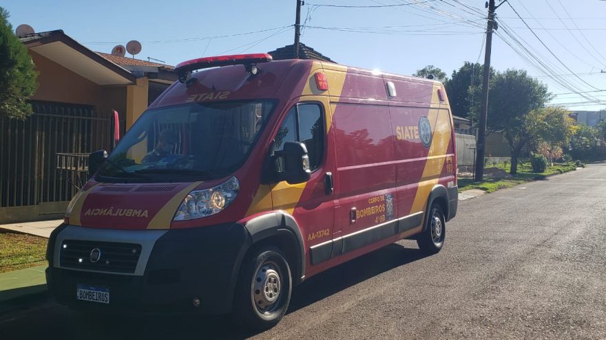 Idoso de 71 anos é socorrido após cair de escada no Bairro Esmeralda