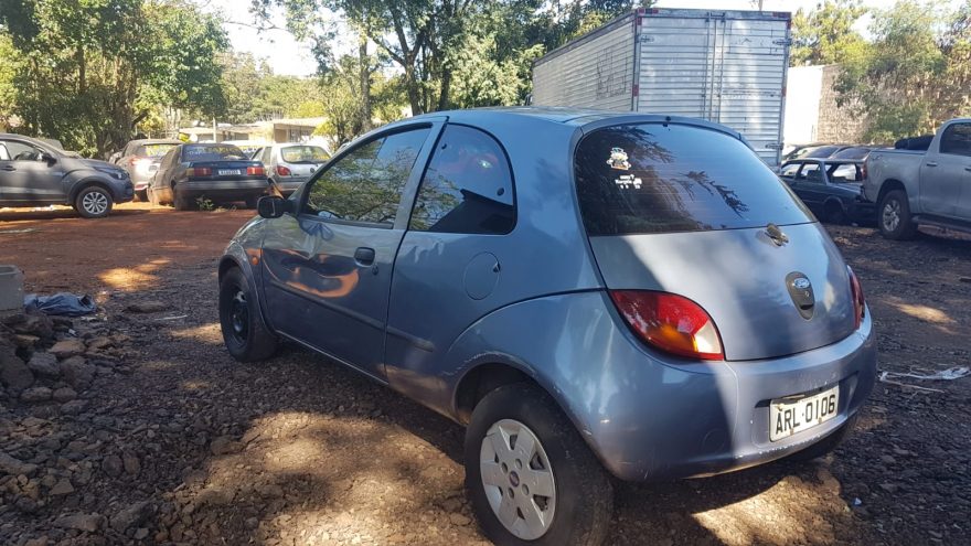 Ford Ka furtado há dois dias é recuperado pela Guarda Municipal