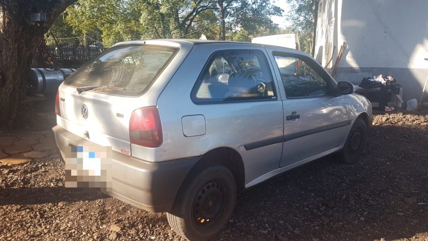 Veículo com registro de furto recuperado em Braganey chega à 15ª