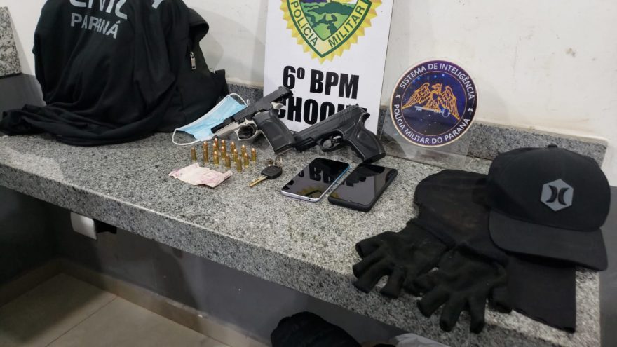 Disfarçados de policiais e armados com pistola, quatro são detidos durante assalto a compristas em motel na BR-369