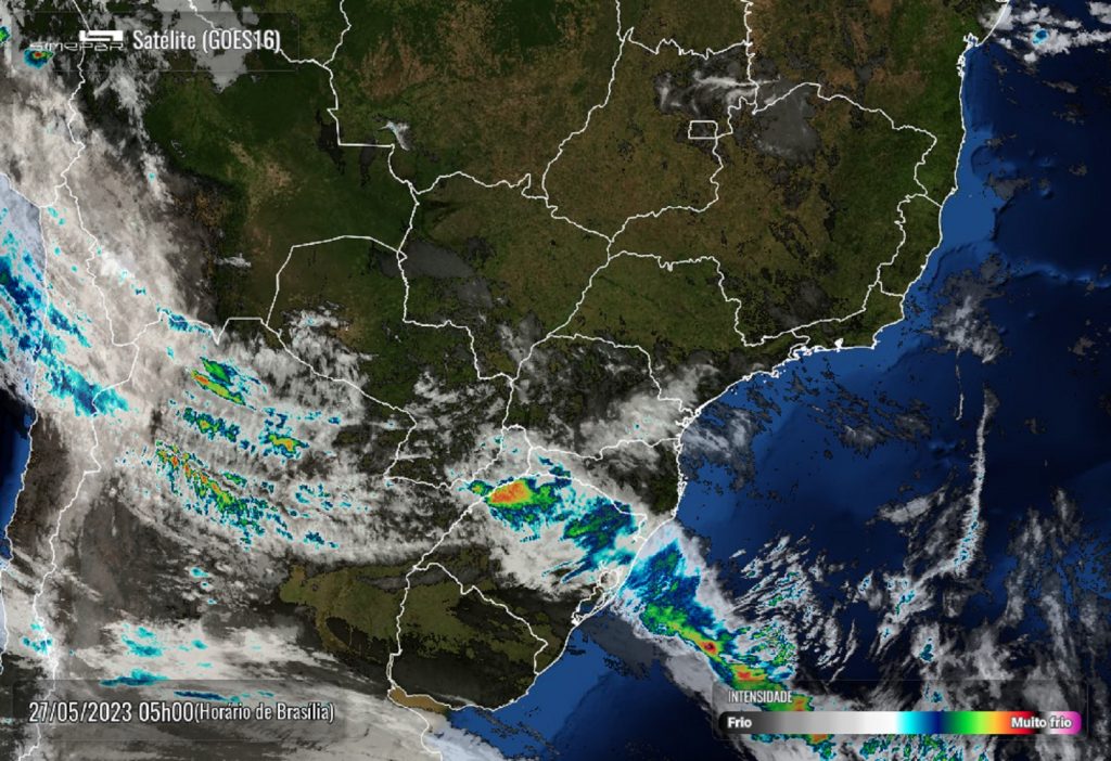 Previsão de chuva e máxima de 21°C neste sábado em Cascavel