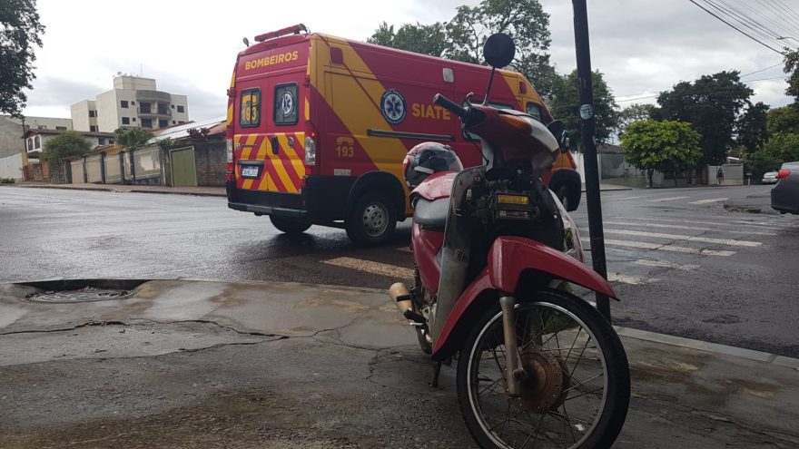 Motociclista sofre lesão no crânio após acidente de trânsito no Parque São Paulo