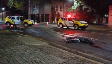 Imagem referente a Mulher que morreu atropelada na Rua Paraná é identificada como Daiane de Jesus Oliveira