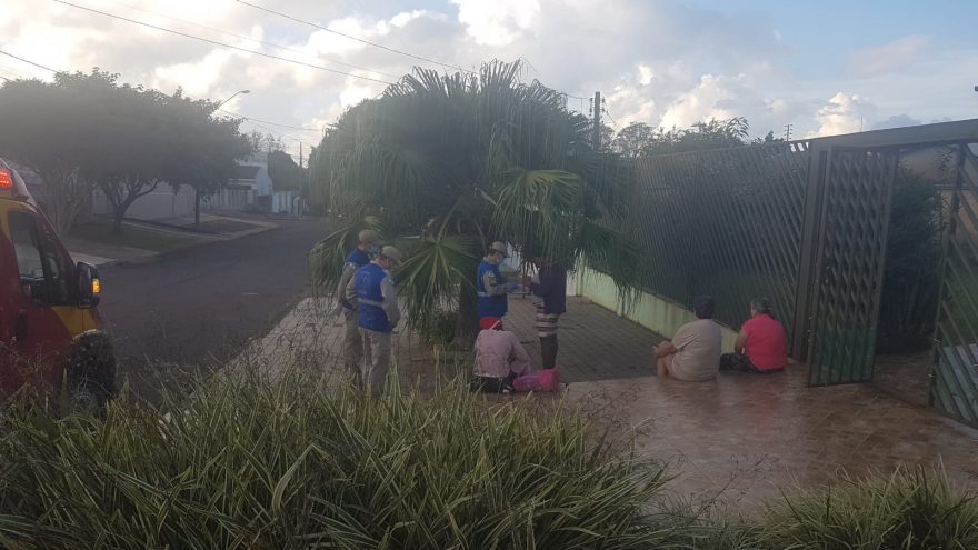 Idosa sofre queda e mobiliza Siate no Bairro Brasília
