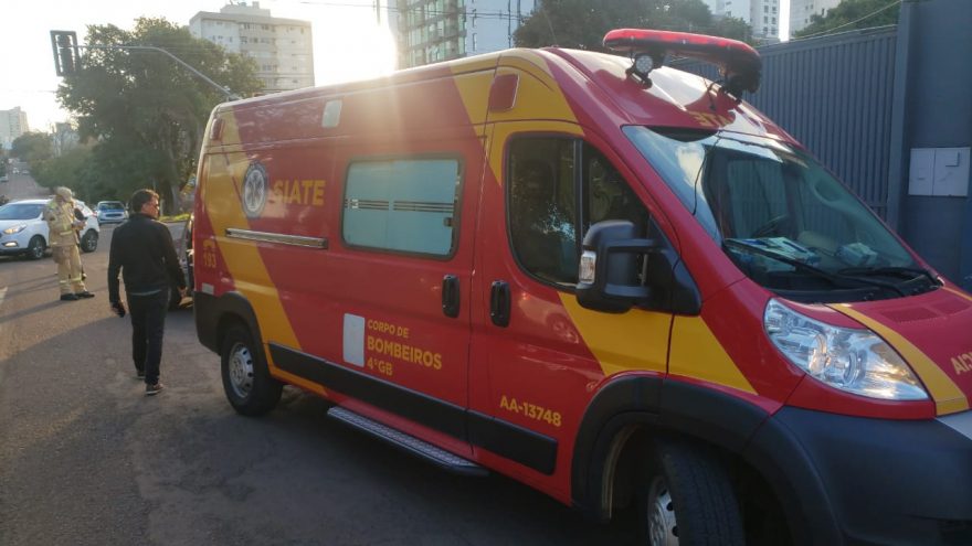Acidente entre dois veículos é registrado no Centro
