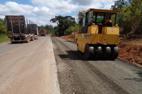 Imagem referente a Rodovia entre Telêmaco Borba e Imbaú terá bloqueio para detonação de rochas no dia 6