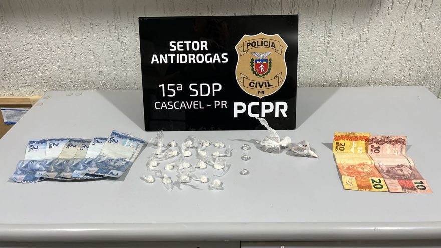 GDE prende irmãos por tráfico de drogas no Interlagos