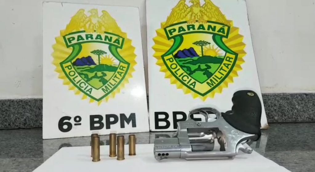 Após ouvir disparos, PM detém homem de 42 anos com revólver, no Esmeralda