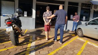 Homem que era investigado por furtos em Cascavel é detido pelo GDE através de mandado de prisão