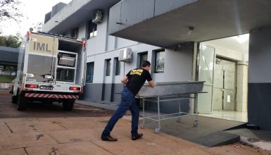 Imagem referente a Corpo de estudante de Biomedicina que morreu em acidente na PR-484 chega ao IML