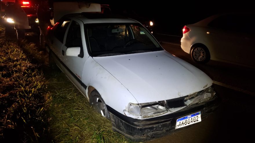 Motorista sofre acidente na BR-369 e se evade do local antes da chegada dos socorristas