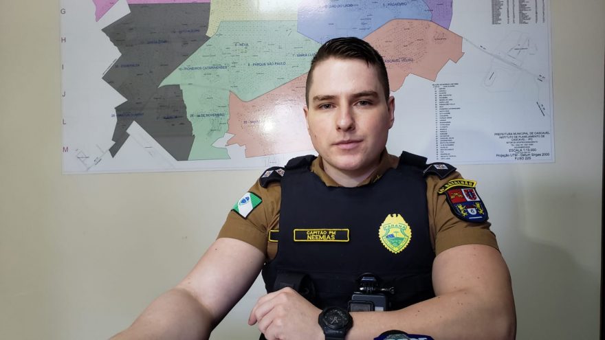 Combate ao crime: Capitão Neemias destaca a atuação e trabalho da PM durante o final de semana