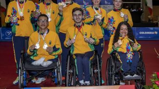 Brasil fica a uma medalha da 500ª na história do Parapan de Jovens