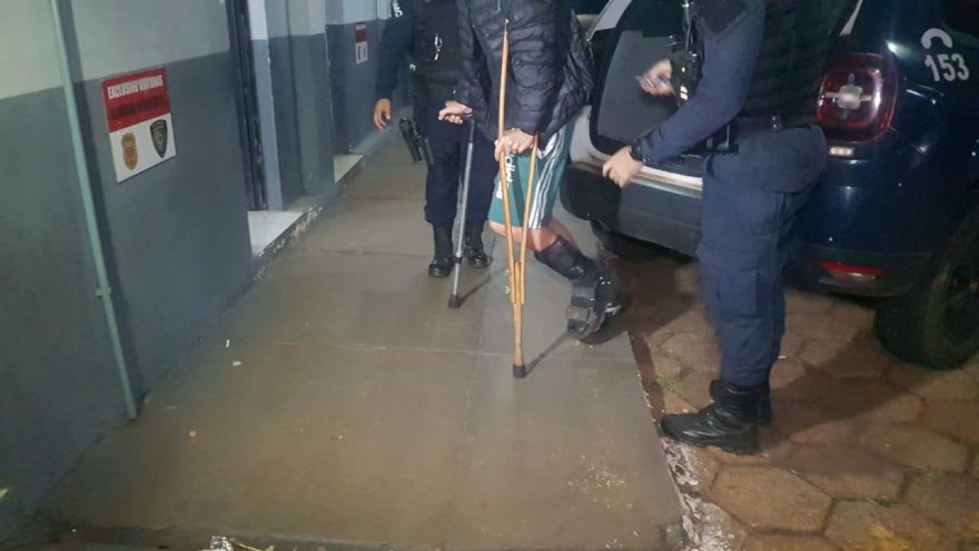 Homem é detido com mandado de prisão em aberto por receptação no Coqueiral