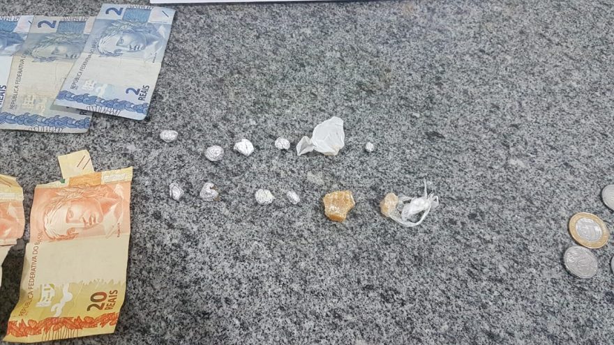 Menores são apreendidos com pedras de crack no centro de Cascavel