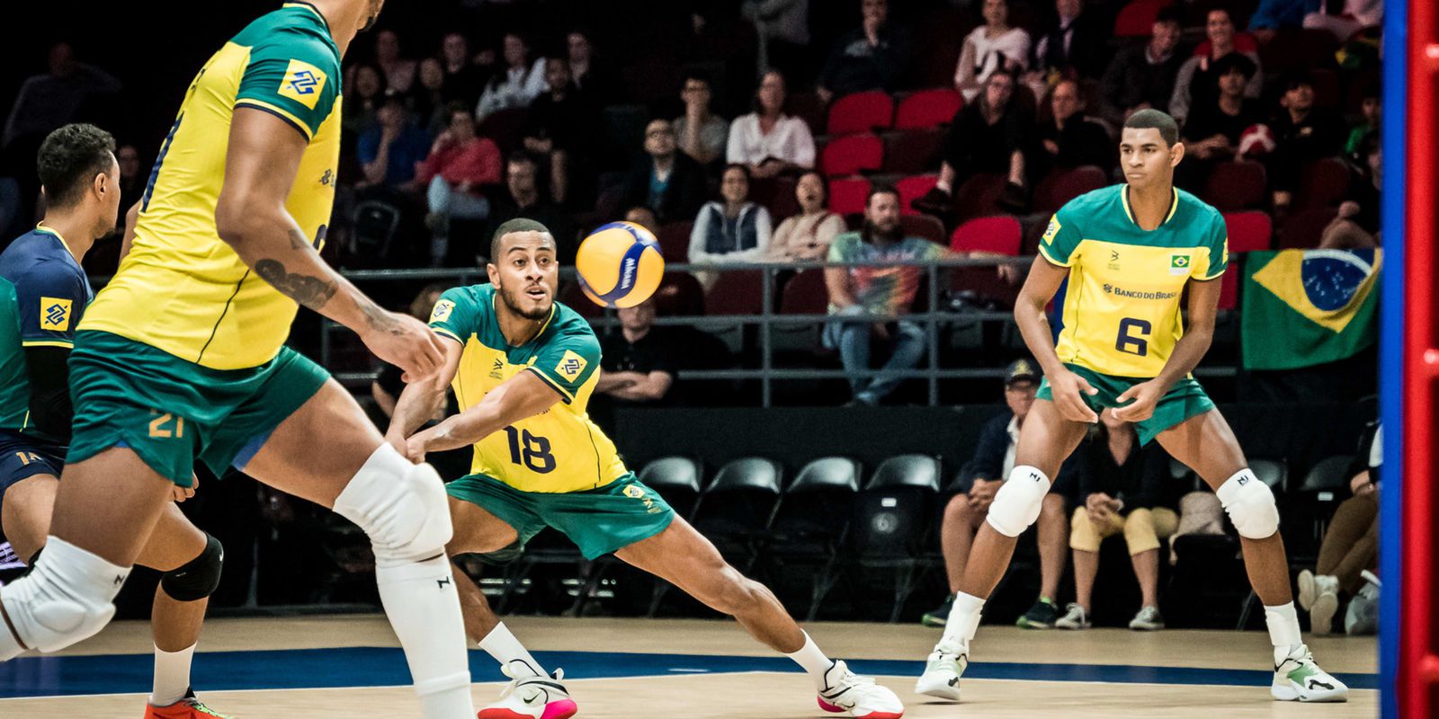 Pan: invicto, Brasil bate Cuba e vai às semifinais do vôlei masculino