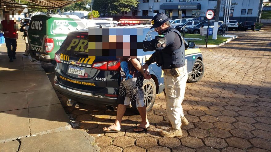 Foragido da Justiça é preso pela PRF na marginal da BR-277