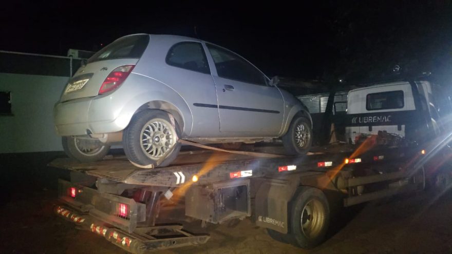 Ford Ka que foi furtado próximo à feirinha é recuperado pela Guarda Municipal