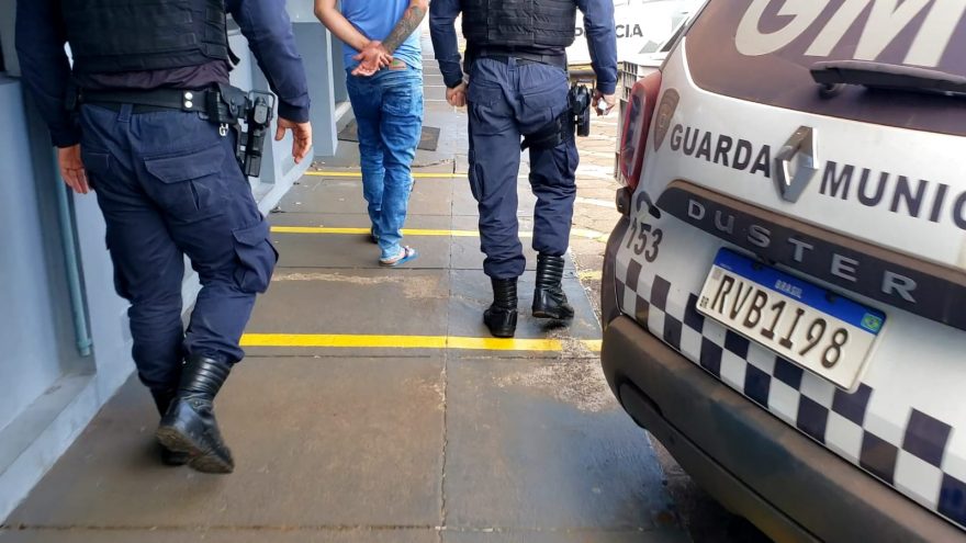 Guarda Municipal cumpre mandado de prisão no Jardim Melissa