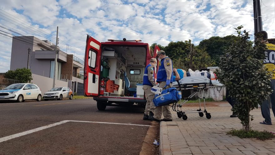Idoso de 80 anos é atingido por portão no São Cristóvão