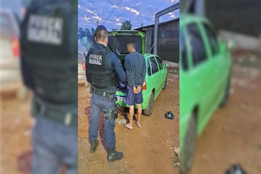 Gol verde é recuperado em Rio do Salto; um homem foi detido pela GM