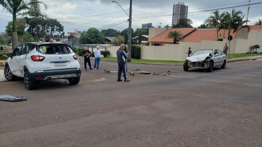 Siate é acionado para atender acidente de trânsito na Rua Sete de Setembro