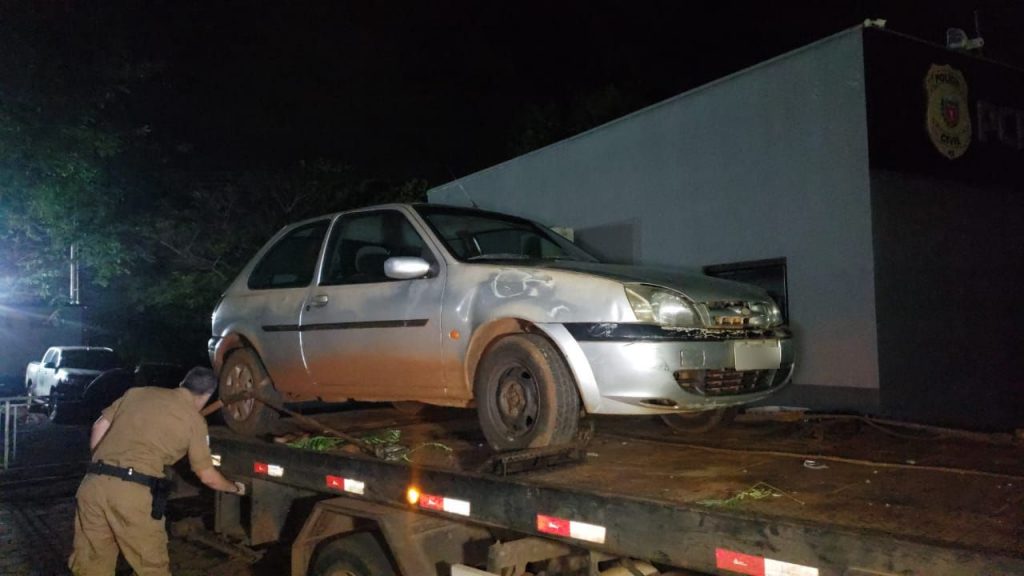 Fiesta furtado em Arroio Iguaçu é recuperado em Cascavel