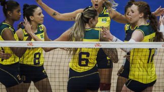 Vôlei: Brasil bate Coreia do Sul em Brasília pela Liga das Nações