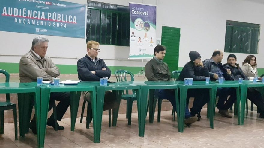 Audiência pública é realizada no Salão Comunitário do Parque Verde
