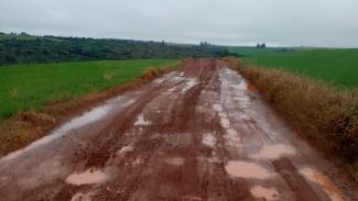 Moradores do Reassentamento Santa Bárbara aguardam cascalhamento de estradas desde 2020