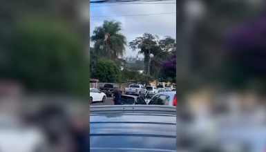 Imagem referente a Vídeos mostram correria em ataque a Colégio de Cambé