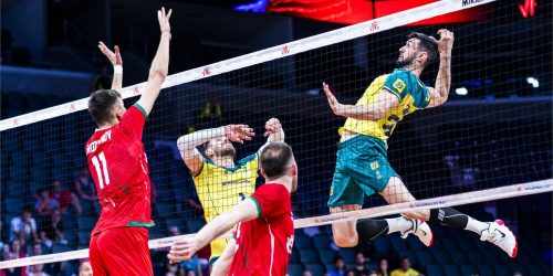 Liga das Nações: Brasil abre segunda semana com vitória sobre Bulgária