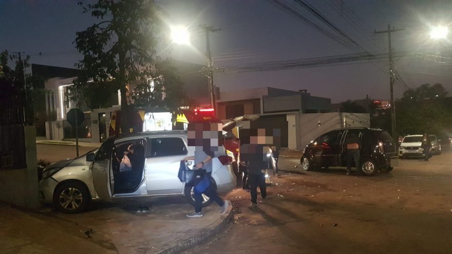 Homem fica ferido em acidente de trânsito no Neva