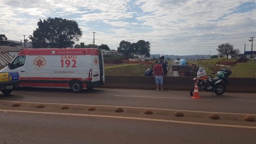 Homem tem crise convulsiva no viaduto da BR-277 e precisa ser socorrido pelo Samu Imagem referente a Homem tem crise convulsiva no viaduto da BR-277 e precisa ser socorrido pelo Samu