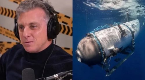 Imagem referente a “Meio mórbida” e “idiota”, diz Luciano Huck sobre desaparecimento de submarino