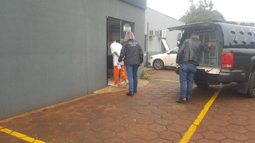 Preso da ‘PEC’ é encaminhado à Delegacia de Homicídios para ser ouvido