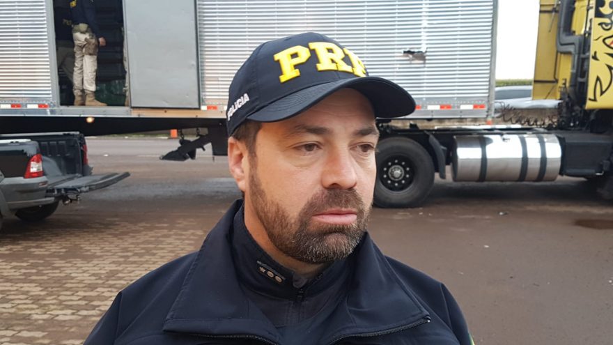 PRF dá detalhes sobre apreensão de drogas, munições e armas em fundo falso de caminhão