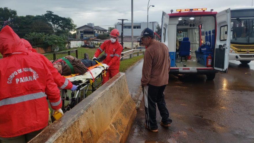 Homem é socorrido com hipotermia pelo Siate
