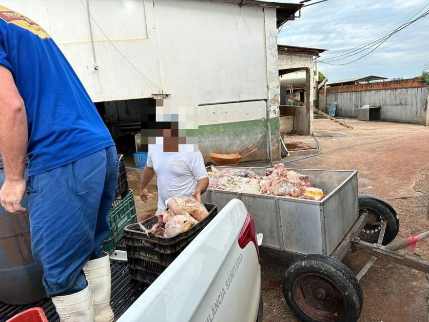 Polícia encontra açougue clandestino com 200 kg de carnes no Vale do Ivaí