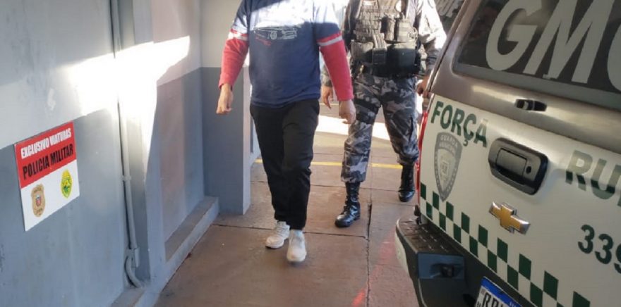 Homem é detido por violência doméstica no Bairro Brasília